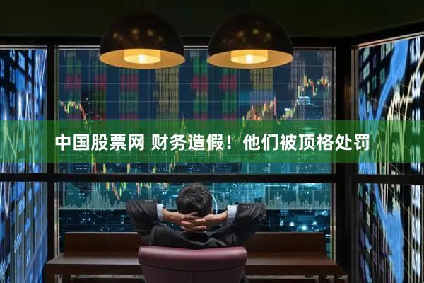 中国股票网 财务造假！他们被顶格处罚